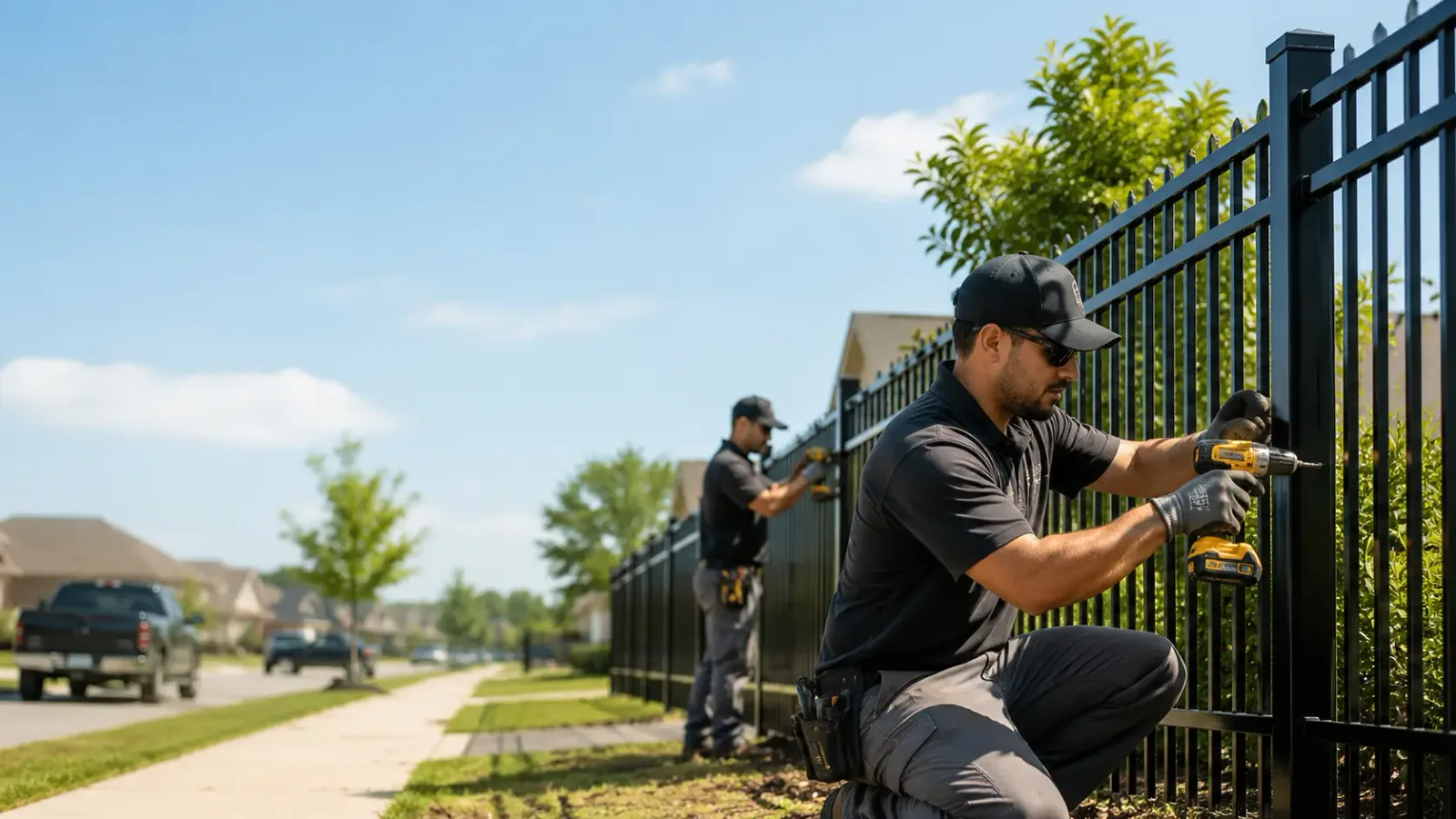 Metal Fence Installation in Mims, FL
